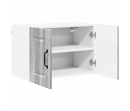 Virtuves Sienas Skapītis 2 Pcs Pelēks Sonoma 60 X 31 X 40 Cm Vidaxl