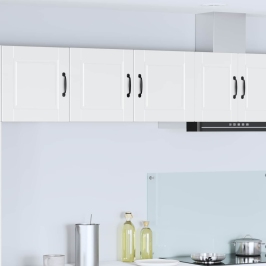 Virtuves Sienas Skapītis Ar Plauktu Balts 80 X 31 X 40 Cm Vidaxl