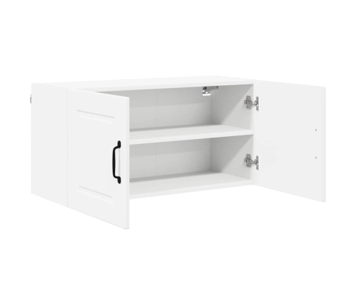 Virtuves Sienas Skapītis Ar Plauktu Balts 80 X 31 X 40 Cm Vidaxl