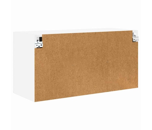 Virtuves Sienas Skapītis Ar Plauktu Balts 80 X 31 X 40 Cm Vidaxl