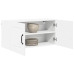 Virtuves Sienas Skapītis Ar Plauktu Balts 80 X 31 X 40 Cm Vidaxl