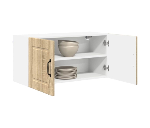 Virtuves Sienas Skapītis Ar Durvīm Sonoma Ozols 80 X 31 X 40 Cm Vidaxl