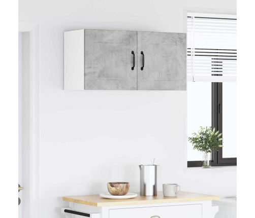 Virtuves Sienas Skapītis Betona Pelēks 80 X 31 X 40 Cm Vidaxl