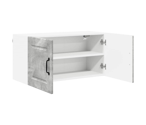 Virtuves Sienas Skapītis Betona Pelēks 80 X 31 X 40 Cm Vidaxl