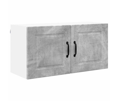 Virtuves Sienas Skapītis Betona Pelēks 80 X 31 X 40 Cm Vidaxl