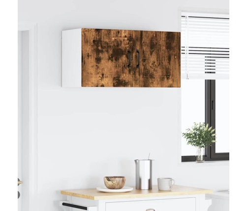 Virtuves Sienas Skapītis Ar Durvīm Dūmaka Ozols 80 X 31 X 40 Cm Vidaxl