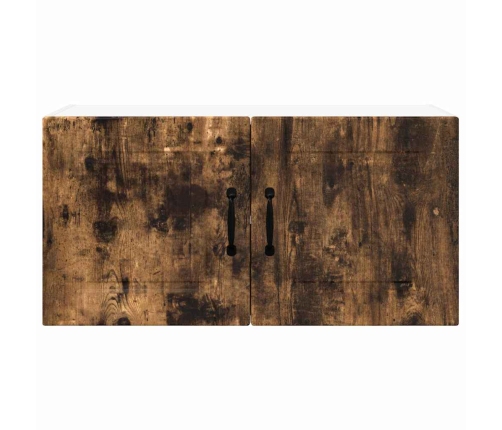 Virtuves Sienas Skapītis Ar Durvīm Dūmaka Ozols 80 X 31 X 40 Cm Vidaxl