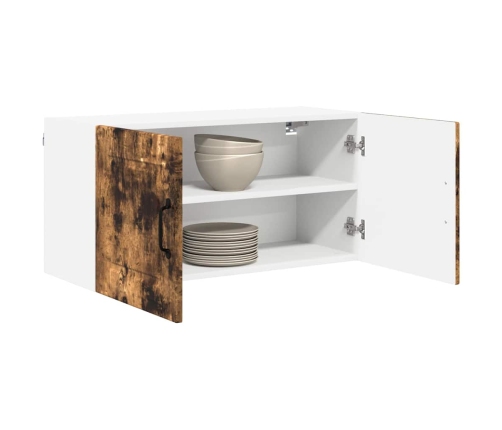 Virtuves Sienas Skapītis Ar Durvīm Dūmaka Ozols 80 X 31 X 40 Cm Vidaxl