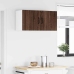 Virtuves Sienas Skapītis Ar Plauktu Brūns Ozols 80 X 31 X 40 Cm Vidaxl