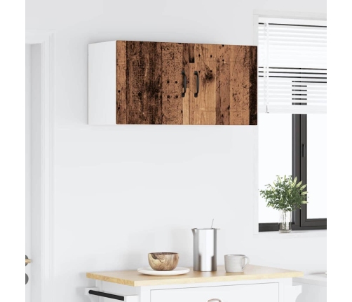 Virtuves Sienas Skapītis Ar Plauktu Vecs Koks 80 X 31 X 40 Cm Vidaxl