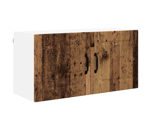 Virtuves Sienas Skapītis Ar Plauktu Vecs Koks 80 X 31 X 40 Cm Vidaxl