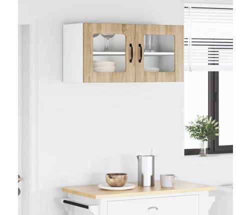 Virtuves Sienas Skapītis Ar Durvīm Sonoma Ozols 80 X 31 X 40 Cm Vidaxl