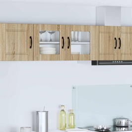 Virtuves Sienas Skapītis Ar Durvīm Sonoma Ozols 80 X 31 X 40 Cm Vidaxl