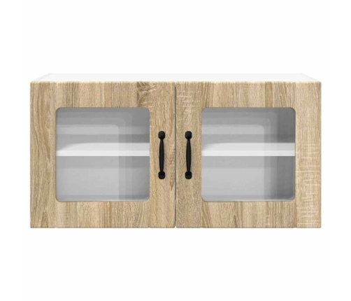 Virtuves Sienas Skapītis Ar Durvīm Sonoma Ozols 80 X 31 X 40 Cm Vidaxl