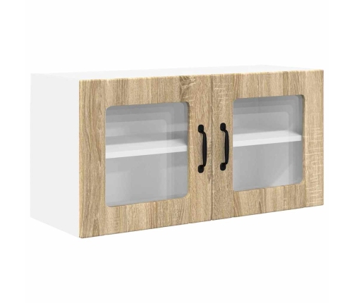 Virtuves Sienas Skapītis Ar Durvīm Sonoma Ozols 80 X 31 X 40 Cm Vidaxl