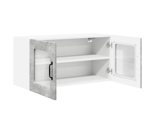 Virtuves Sienas Skapītis Betona Pelēks 80 X 31 X 40 Cm Vidaxl