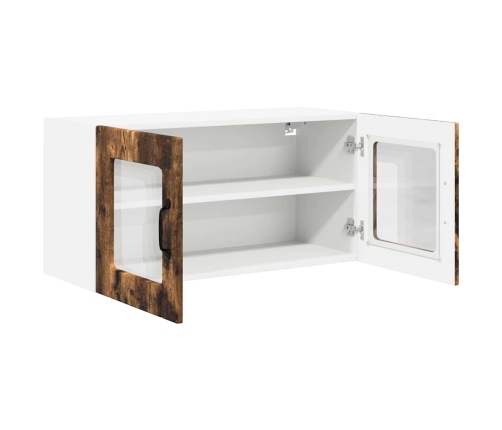 Virtuves Sienas Skapītis Ar Durvīm Dūmaka Ozols 80 X 31 X 40 Cm Vidaxl