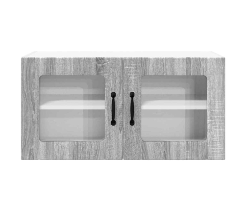 Virtuves Sienas Skapītis Pelēks Sonoma 80 X 31 X 40 Cm Vidaxl