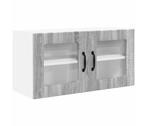 Virtuves Sienas Skapītis Pelēks Sonoma 80 X 31 X 40 Cm Vidaxl