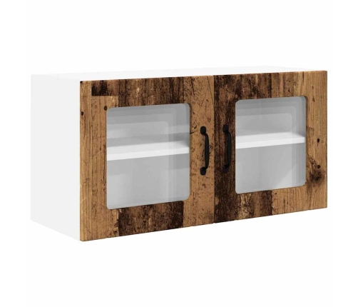 Virtuves Sienas Skapītis Ar Plauktu Vecs Koks 80 X 31 X 40 Cm Vidaxl