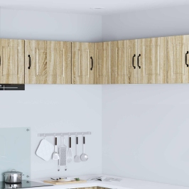 Virtuves Sienas Skapītis Ar Durvīm Sonoma Ozols 57 X 57 X 40 Cm Vidaxl