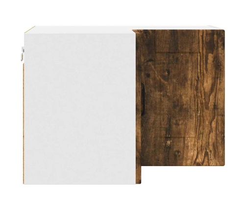 Virtuves Sienas Skapītis Ar Durvīm Dūmaka Ozols 57 X 57 X 40 Cm Vidaxl