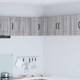 Virtuves Sienas Skapītis Pelēks Sonoma 57 X 57 X 40 Cm Vidaxl