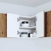 Virtuves Sienas Skapītis Ar Plauktu Vecs Koks 57 X 57 X 40 Cm Vidaxl