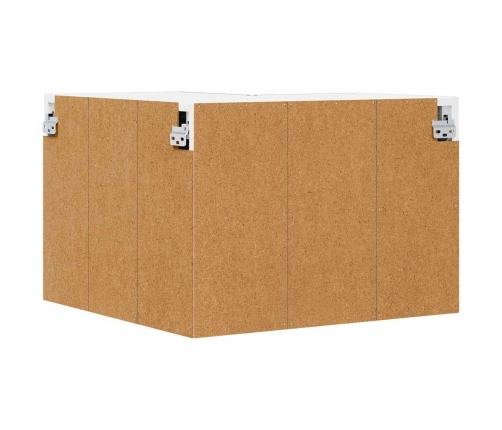 Virtuves Sienas Skapītis Ar Plauktu Vecs Koks 57 X 57 X 40 Cm Vidaxl