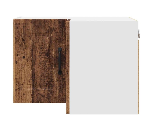 Virtuves Sienas Skapītis Ar Plauktu Vecs Koks 57 X 57 X 40 Cm Vidaxl