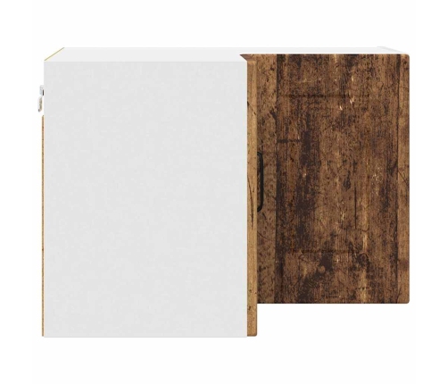 Virtuves Sienas Skapītis Ar Plauktu Vecs Koks 57 X 57 X 40 Cm Vidaxl