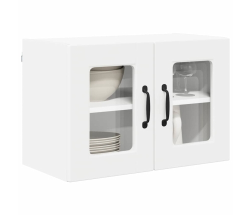 Virtuves Sienas Skapītis Ar Plauktu 2 Pcs Balts 60 X 31 X 40 Cm Vidaxl