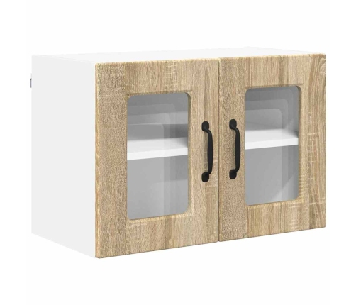 Virtuves Sienas Skapītis Ar Durvīm Sonoma Ozols 60 X 31 X 40 Cm Vidaxl
