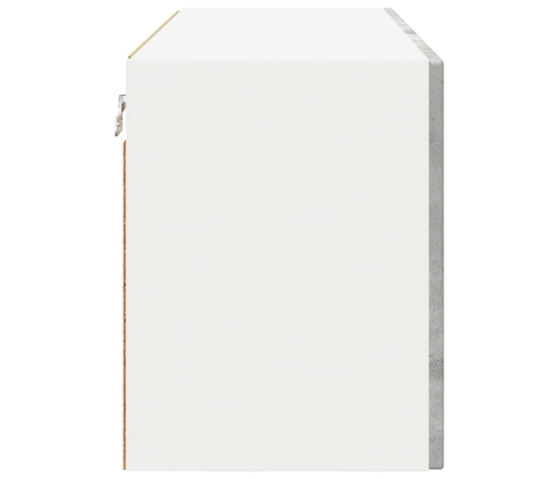 Virtuves Sienas Skapītis 2 Pcs Betona Pelēks 60 X 31 X 40 Cm Vidaxl