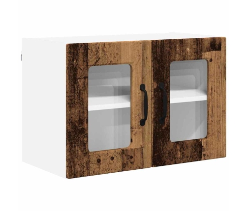 Virtuves Sienas Skapītis Ar Plauktu Vecs Koks 60 X 31 X 40 Cm Vidaxl