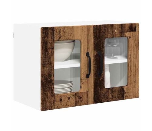 Virtuves Sienas Skapītis 2 Pcs Vecs Koks 60 X 31 X 40 Cm Vidaxl