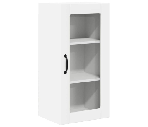 Virtuves Sienas Skapītis Ar Plauktu Balts 40 X 31 X 80 Cm Vidaxl