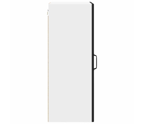 Virtuves Sienas Skapītis Ar Plauktu Melna 40 X 31 X 80 Cm Vidaxl