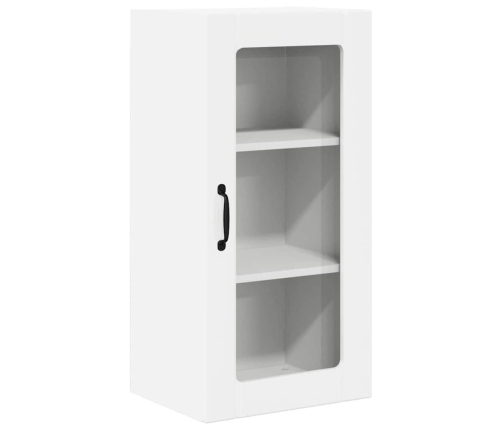 Virtuves Sienas Skapītis 2 Pcs Augsta Spīduma Baltā Krāsa Vidaxl