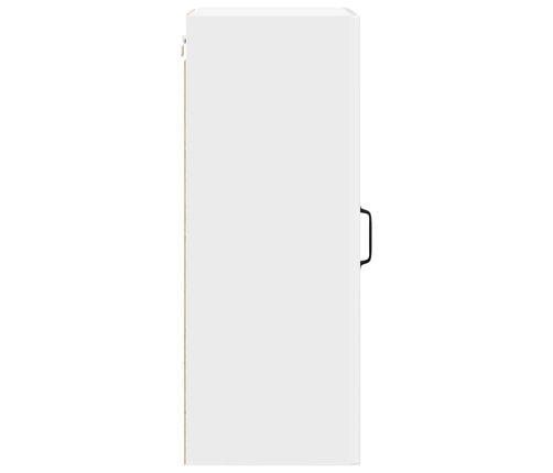 Virtuves Sienas Skapītis 2 Pcs Augsta Spīduma Baltā Krāsa Vidaxl