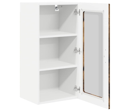 Virtuves Sienas Skapītis Ar Durvīm Dūmaka Ozols 40 X 31 X 80 Cm Vidaxl