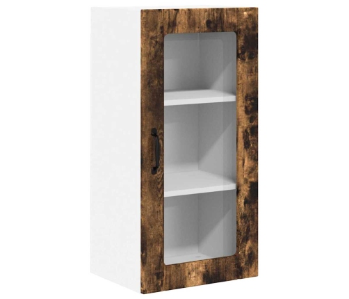 Virtuves Sienas Skapītis 2 Pcs Dūmaka Ozols 40 X 31 X 80 Cm Vidaxl