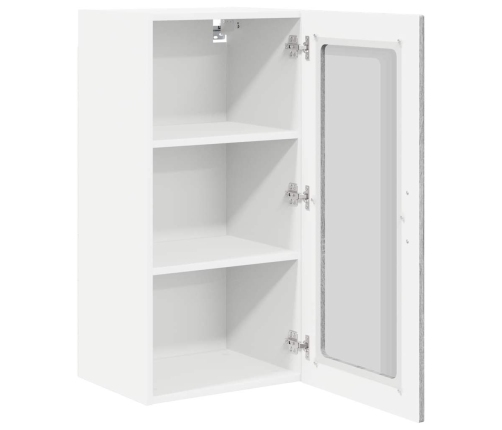 Virtuves Sienas Skapītis 2 Pcs Pelēks Sonoma 40 X 31 X 80 Cm Vidaxl