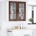 Virtuves Sienas Skapītis 2 Pcs Brūns Ozols 40 X 31 X 80 Cm Vidaxl