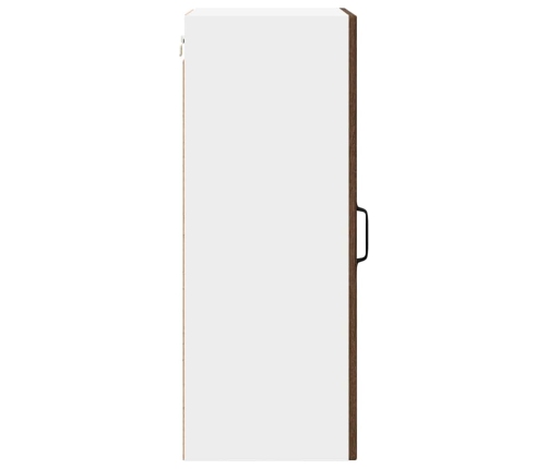 Virtuves Sienas Skapītis 2 Pcs Brūns Ozols 40 X 31 X 80 Cm Vidaxl