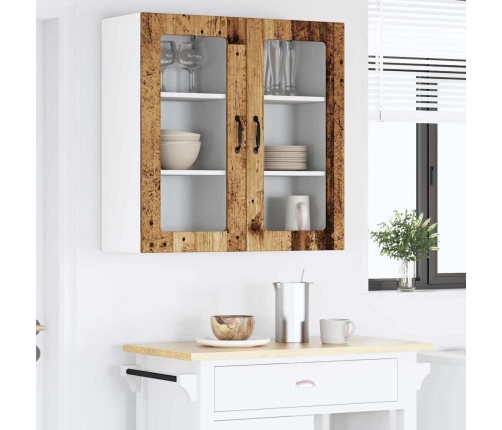 Virtuves Sienas Skapītis Ar Plauktu Vecs Koks 40 X 31 X 80 Cm Vidaxl