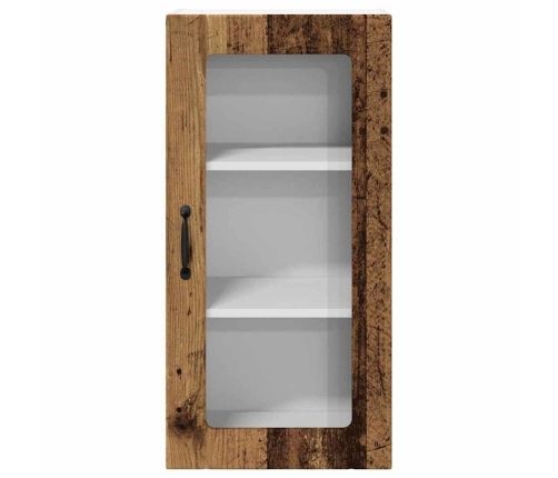 Virtuves Sienas Skapītis 2 Pcs Vecs Koks 40 X 31 X 80 Cm Vidaxl