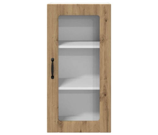 Virtuves Sienas Skapītis 2 Pcs Artisānā Ozols 40 X 31 X 80 Cm Vidaxl