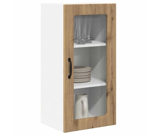 Virtuves Sienas Skapītis 2 Pcs Artisānā Ozols 40 X 31 X 80 Cm Vidaxl