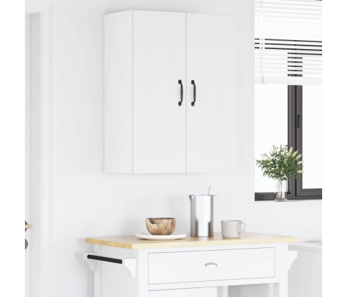 Virtuves Sienas Skapītis Ar Plauktu 2 Pcs Balts 30 X 31 X 80 Cm Vidaxl